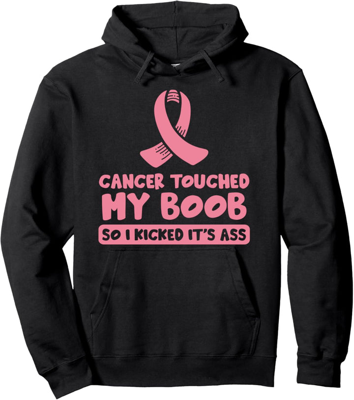 Krebs Kampf Brustkrebsschleife Rosa Schleife - Brustkrebs Pullover Hoodie