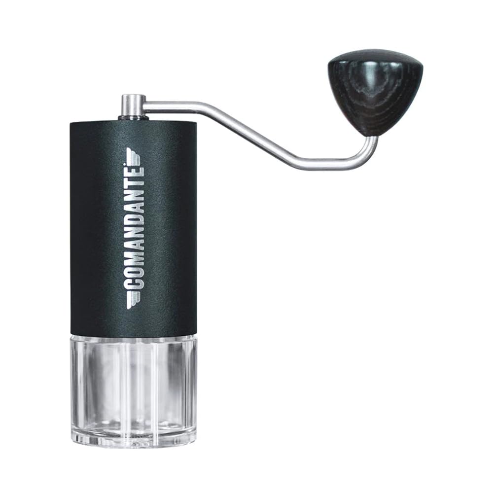 Comandante 4260113435663 x Kaffeemühle, Edelstahl, Schwarzes Metall, Schwarzes Metall