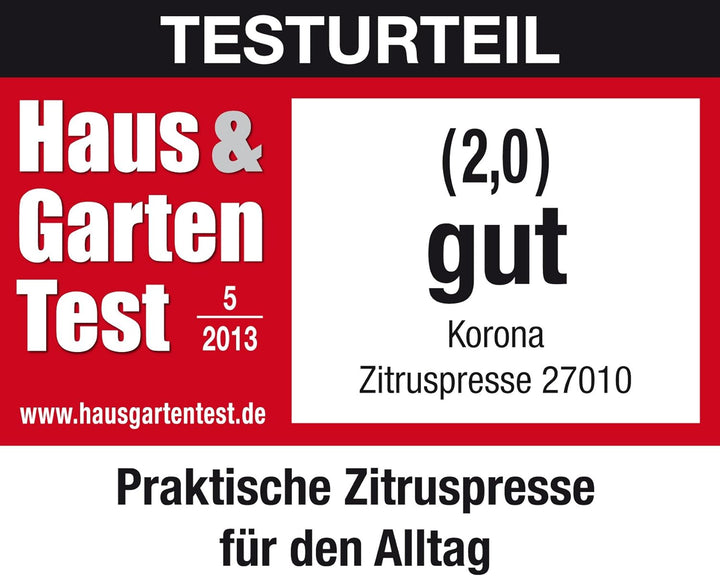 Korona 27010 Zitruspresse - Elektrische Saftpresse zur Entsaftung von Zitrusfrüchten