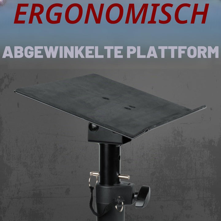 Gator Frameworks Universeller Laptop-Ständer mit höhenverstellbarer Tischklemme (GFWLAPTOP2500) Tisc