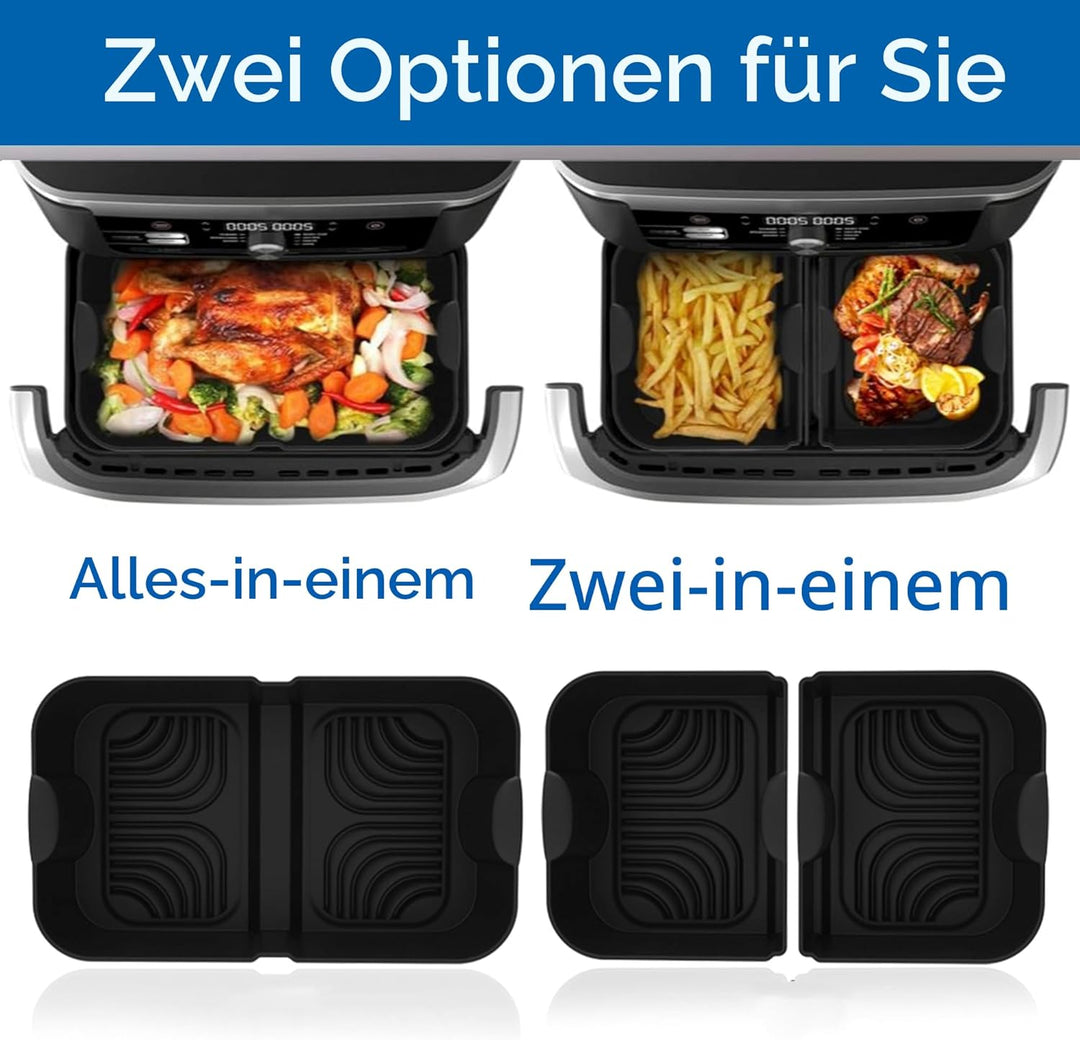 Höheres Ninja Heissluftfritteuse Zubehör für Ninja Foodi Flexdrawer 10,4 L Heissluftfritteuse AF500D