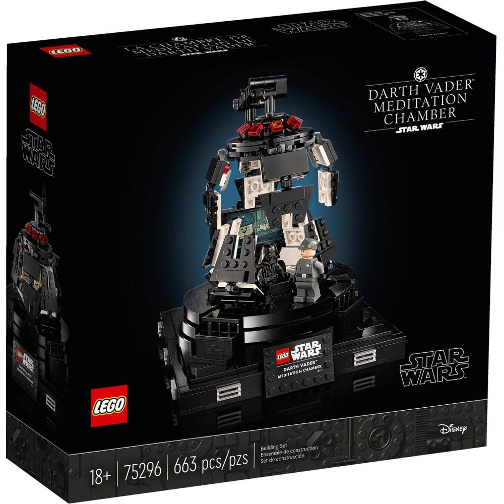LEGO 75296 Star Wars Darth Vader™ Meditationskammer, Sammlerset, Geburtstagsgeschenk für Erwachsene