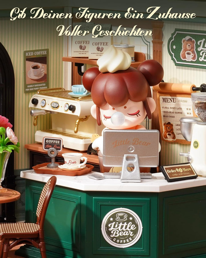 Rolife Super Creator DIY Miniature House Miniatur Haus Bausatz Selber Bauen Deko für Schreibtisch Bü
