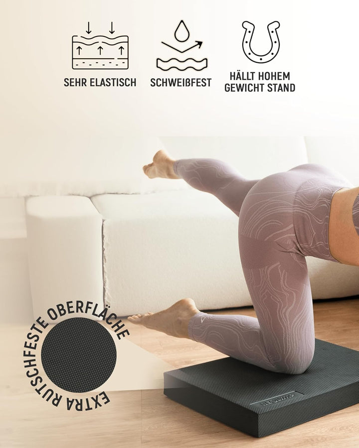 NEOLYMP Balance Pad - Rutschfestes Gleichgewichtstrainer für Physio & Reha - Balance Kissen Gelenkst