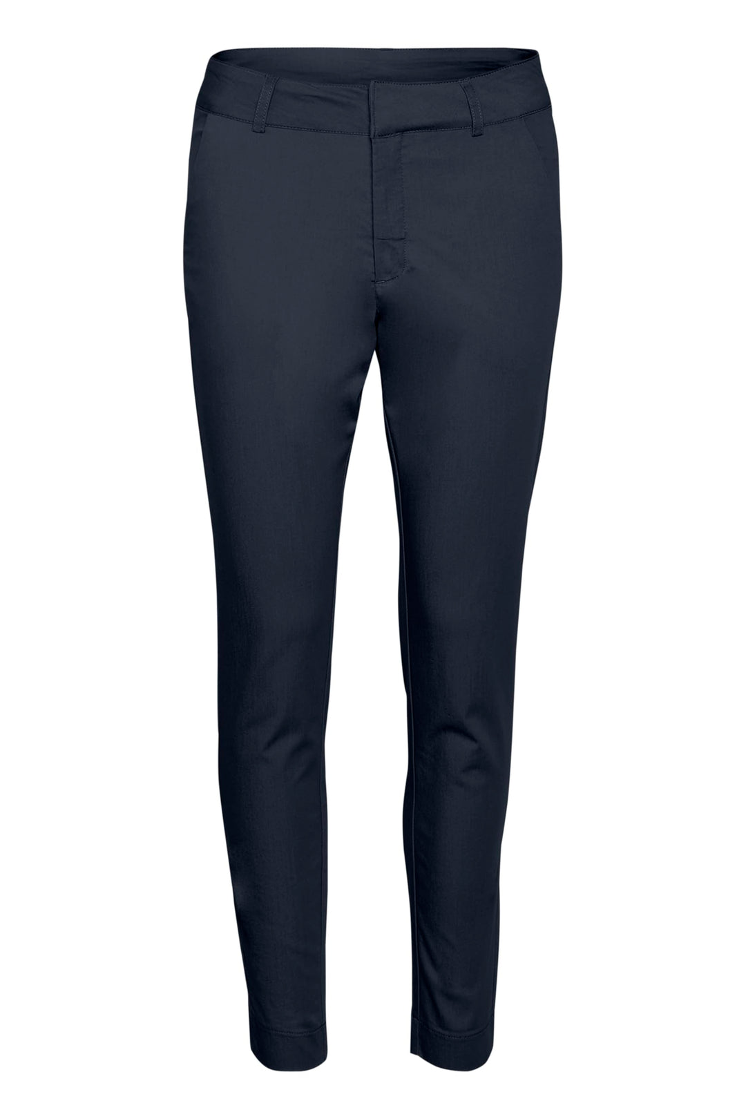 KAFFE Casual Hose Kalea Damen Chino Hose Elegant Klassische Stoffhose 32 Midnight Marine, 32 Midnigh