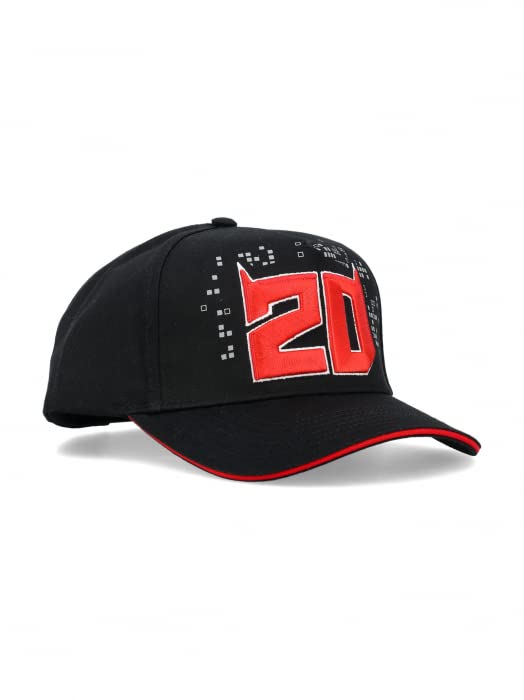 Fabio Quartararo Offizielle MotoGP 20 Pixel Cap, Schwarz , One size