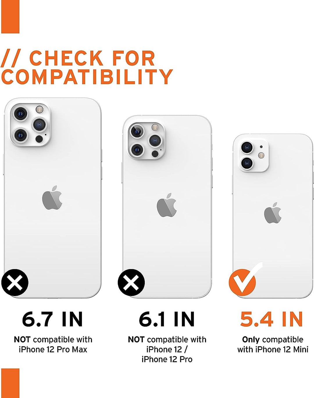 Urban Armor Gear Civilian Hülle Apple iPhone 12 Mini (5,4'' Zoll) Schutzhülle (Wireless Charging kom