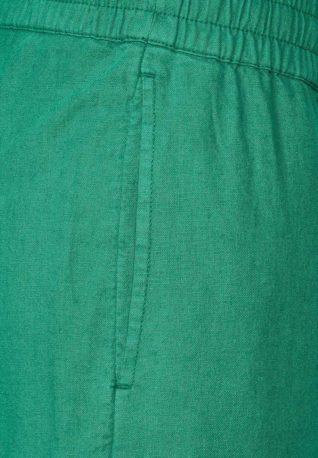 Cecil Damen Leinenhose XL / 24L Trefoil Green, XL / 24L Trefoil Green