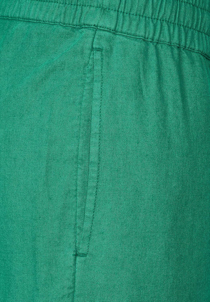 Cecil Damen Leinenhose XL / 24L Trefoil Green, XL / 24L Trefoil Green