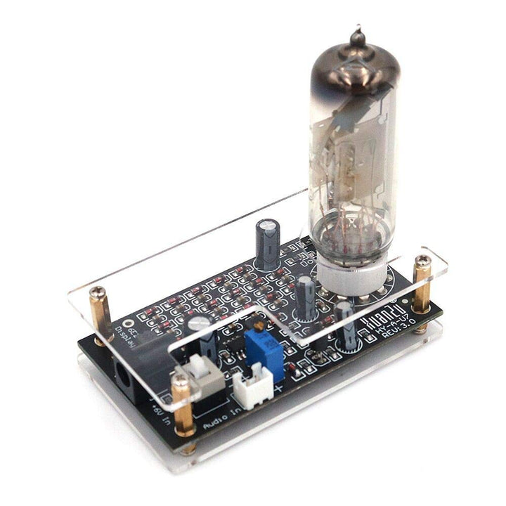 DollaTek Magic Eye 6E2 EM87 Röhrenvorverstärker Audiopegelanzeige VU-Meter, Musikspektrum