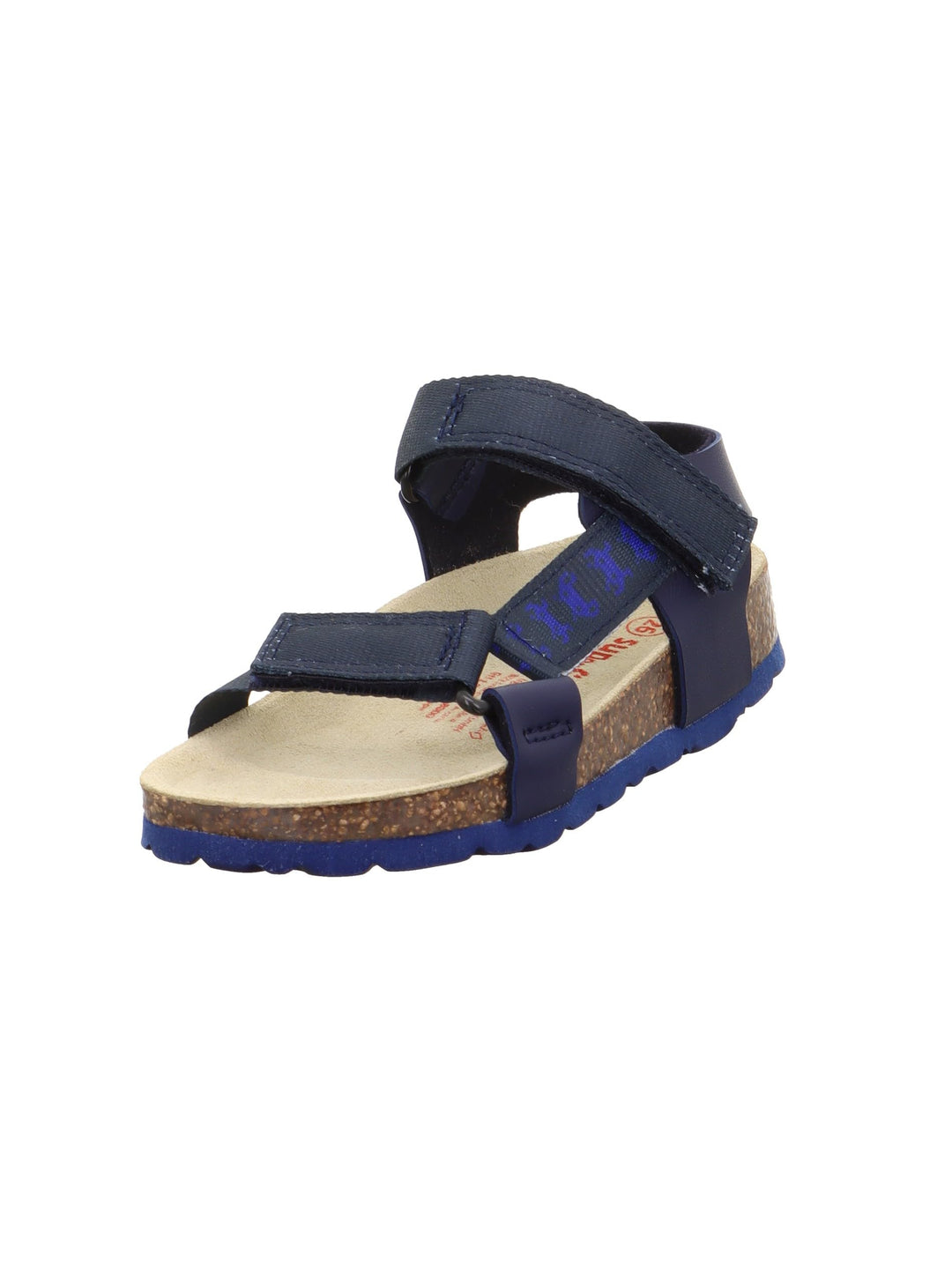 Superfit Jungen Fussbettpantoffel Hausschuh 27 EU Blau 8000, 27 EU Blau 8000