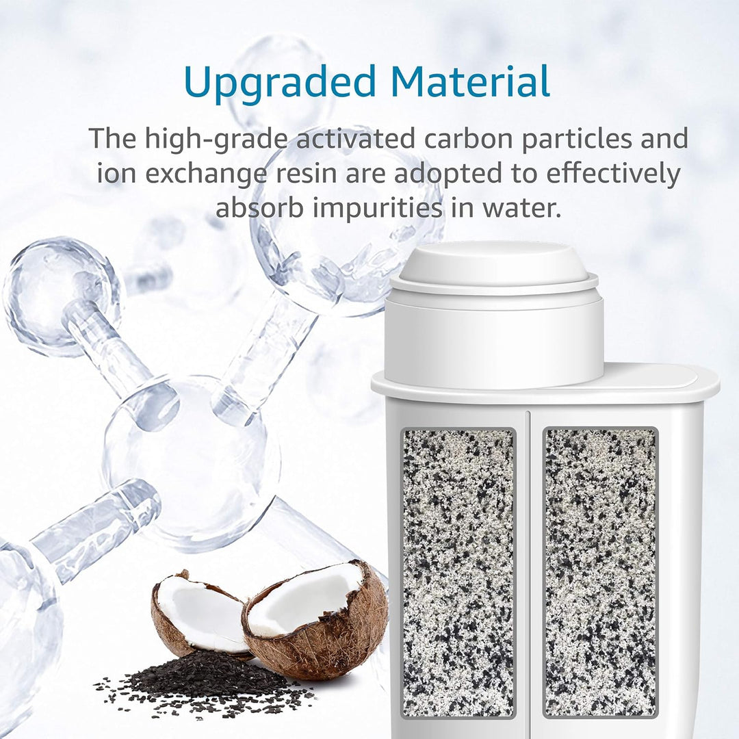 AQUA CREST Ersatzwasserfilter für Saeco® Brita® Intenza+, Philips® Saeco® CA6702/00, Gaggia® Mavea®,