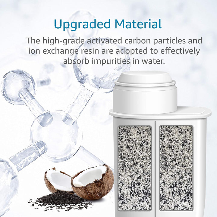 AQUA CREST Ersatzwasserfilter für Saeco® Brita® Intenza+, Philips® Saeco® CA6702/00, Gaggia® Mavea®,