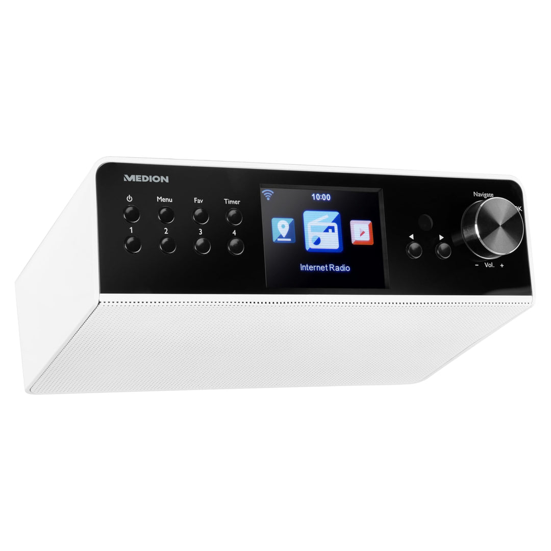 MEDION P85063 Internet Küchenradio mit DAB+ (Unterbauradio, WLAN, UKW, Spotify Connect, DLNA-/UPnP,