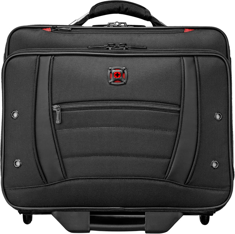 WENGER Synergy Trolley Laptop-Tasche, Notebook bis 15.6 Zoll, Aktentasche zum Rollen, 56 l, Organize