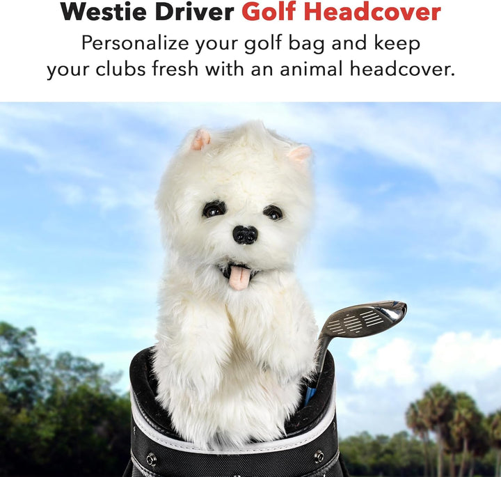 Daphnes - Cats & Dogs Series Driver Headcovers Weiss, Weiss