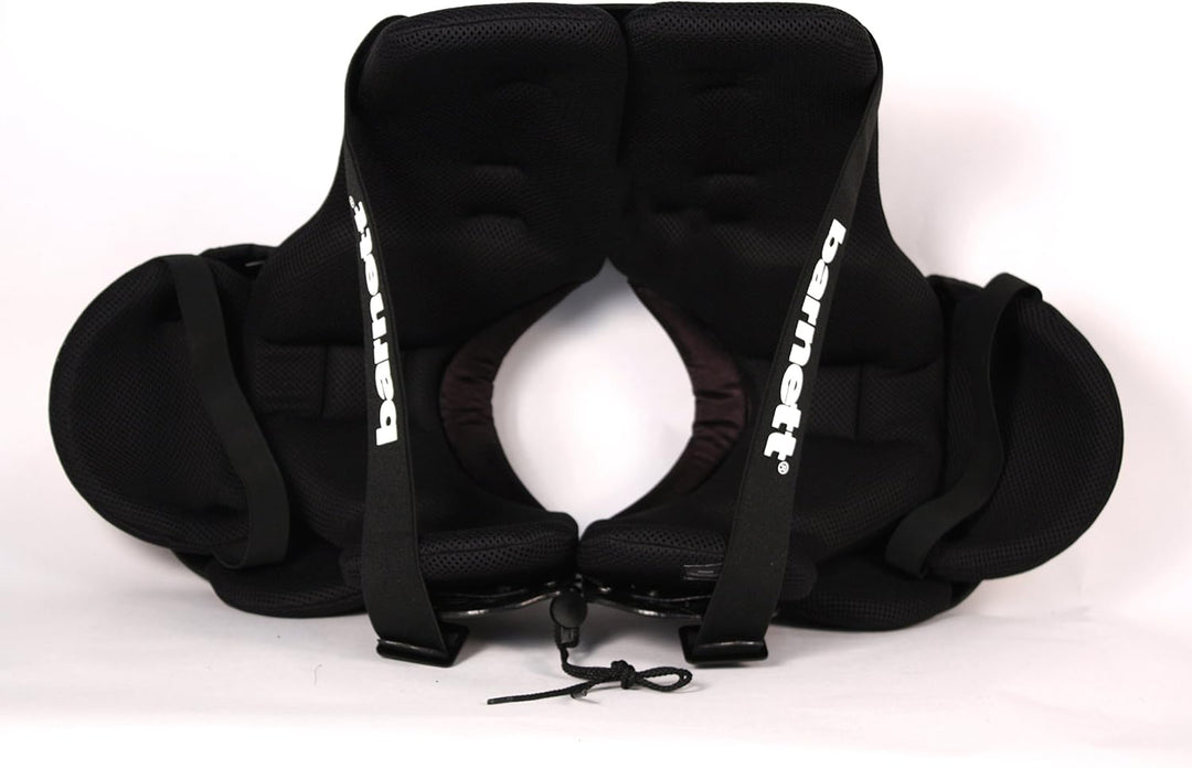 BARNETT Shoulderpad Mark I American Football Schulterschutz Profi, Farbe schwarz XL, XL