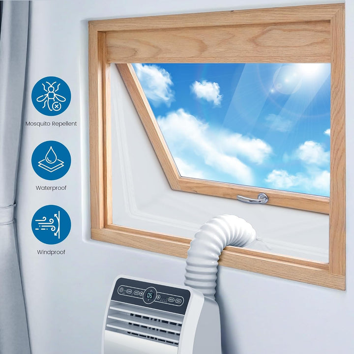 Klimaanlage Fensterabdichtung, Fensterabdichtung für Mobile Klimageräte, Wäschetrockner, Ablufttrock