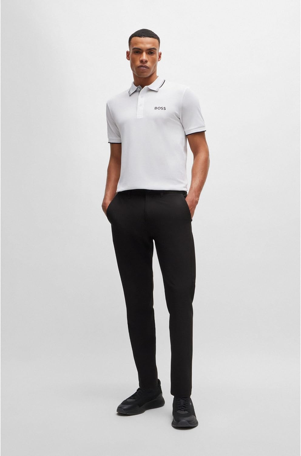 BOSS Herren Poloshirt L New - White100, L New - White100