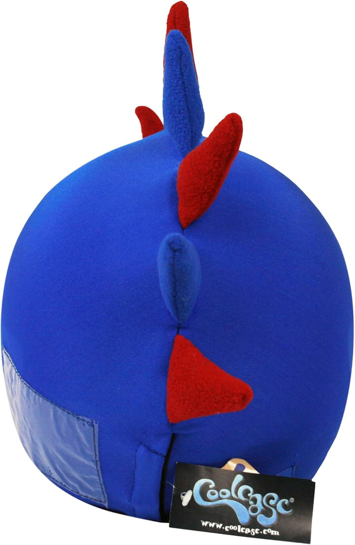 Coolcasc Showtime Helmet Covers Blau, granat, Blau, granat