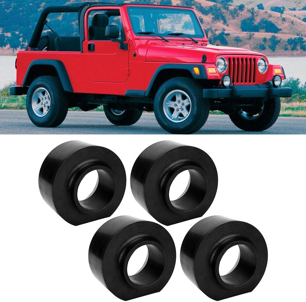 Yctze 4 stücke 2 zoll Vorne Hinten Leveling Lift Kit Fit für Jeep Wrangler/Grand Cherokee für Body L