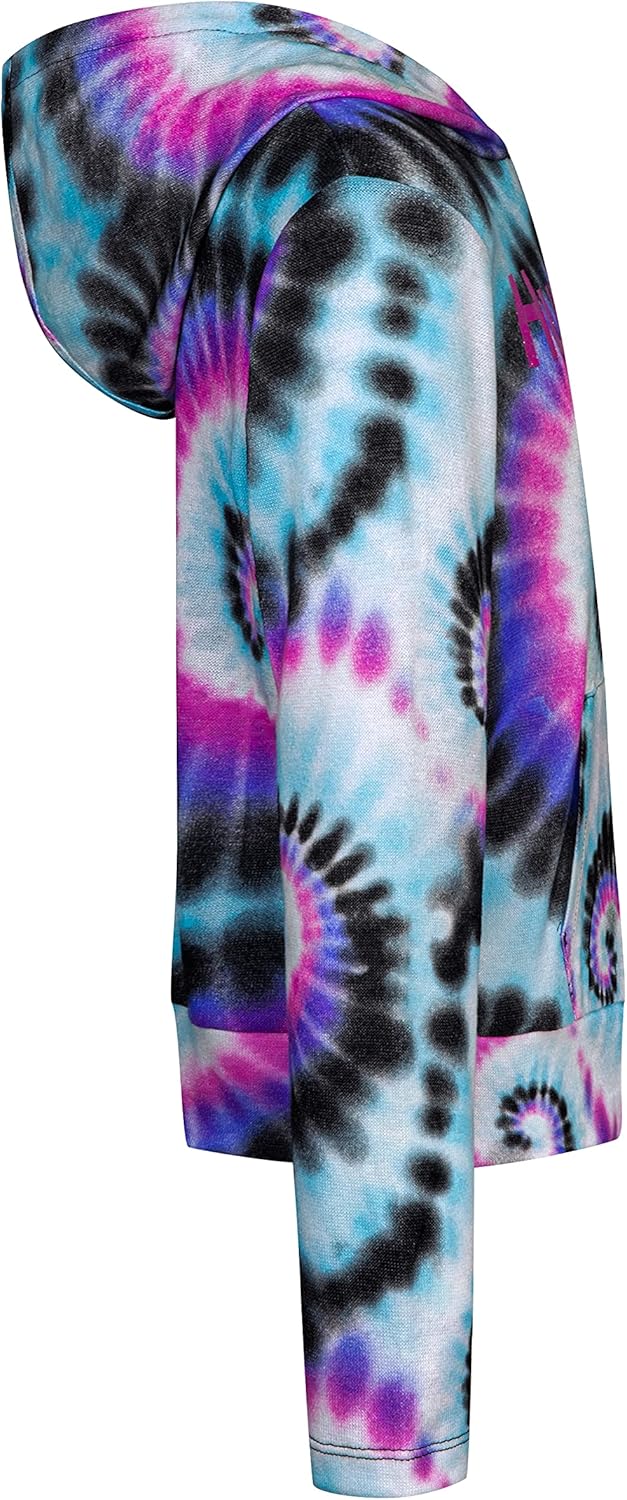 Hurley Mädchen Hrlg Soft Hacci Pullover Sweatshirt 10 Jahre Schwarz, 10 Jahre Schwarz