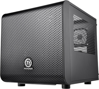 Thermaltake Core V1 Cube Case schwarz Mini ITX, schwarz