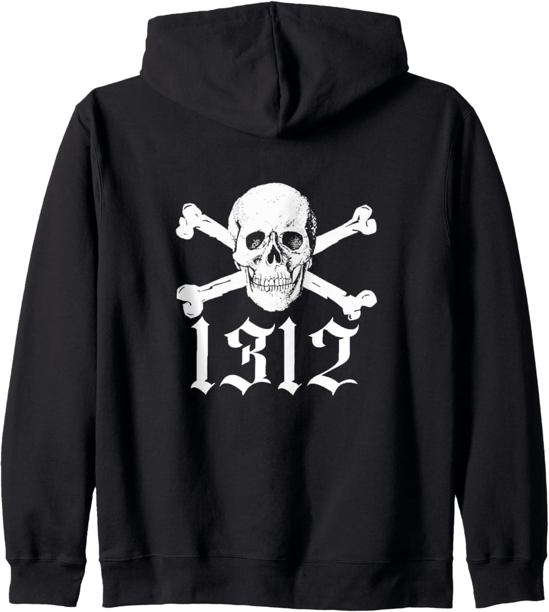 t shirt 1312 Hoodie Handyhülle 1312 Sweater Druck Rückseite Kapuzenjacke