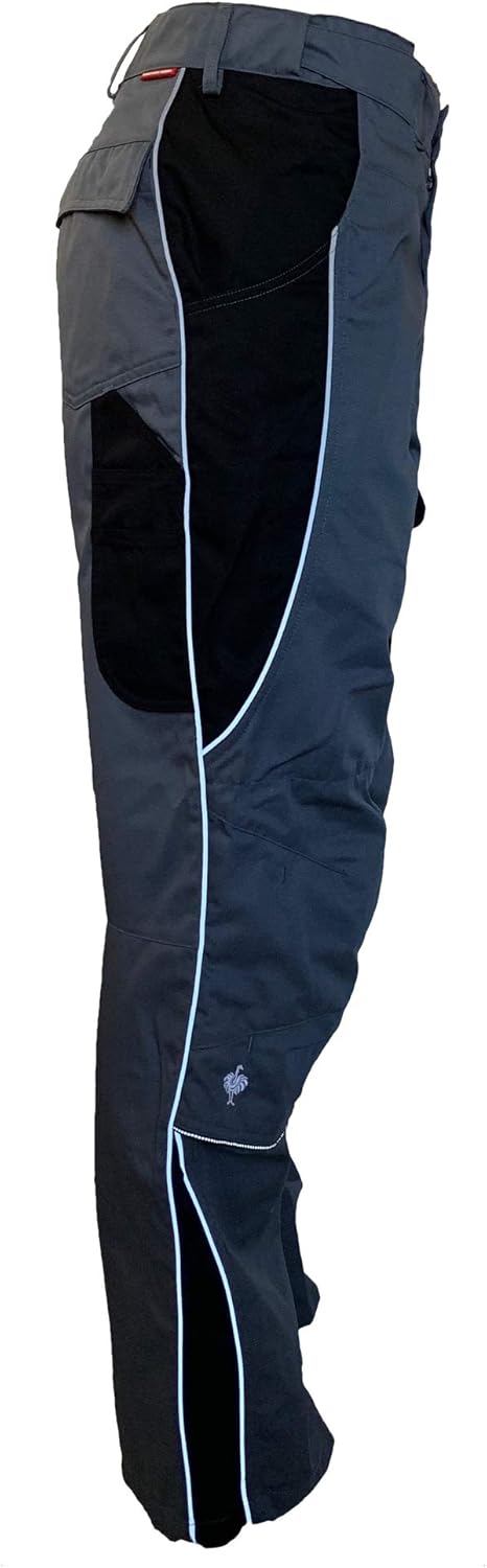 Engelbert Strauss E.S. Herren Bundhose Active Arbeitshose Workwear 44 Grau/Schwarz, 44 Grau/Schwarz