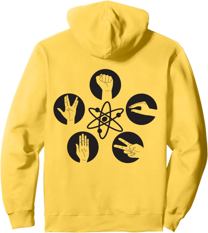 Das Urknalltheory-Logo Rock Lizard Spock Pullover Hoodie