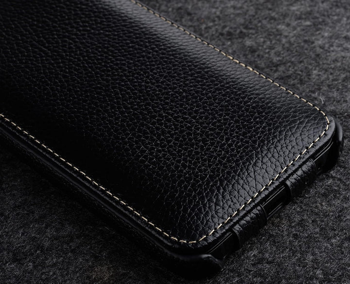 STILGUT UltraSlim kompatibel mit Samsung Galaxy S22 Plus Hülle - Samsung S22 Plus Flip Case aus Lede