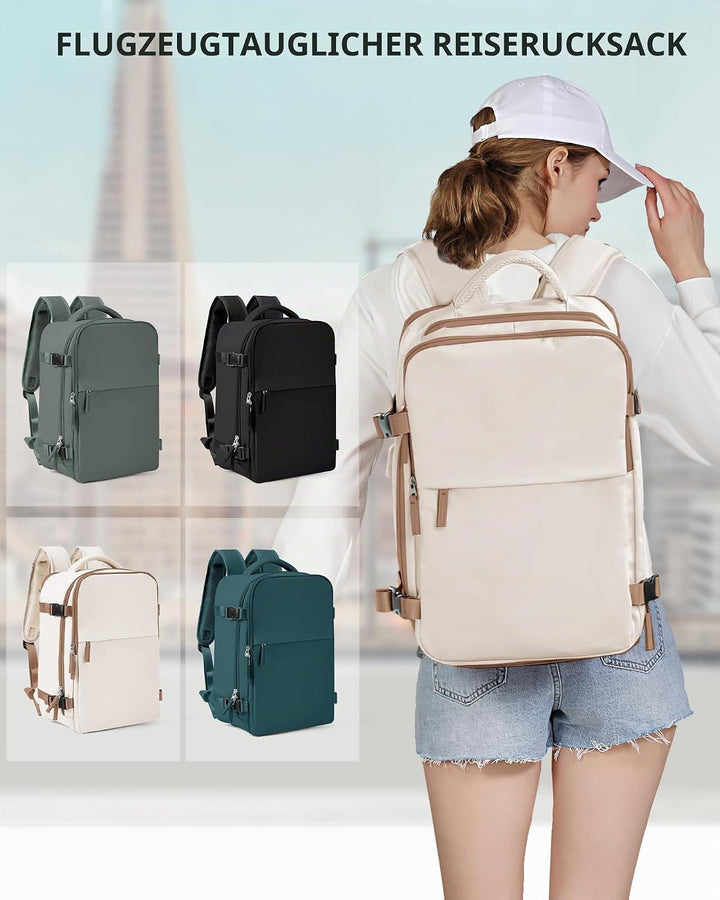 SZLX Vakuum Rucksack Ryanair Handgepäck 40x30x20 Wizzair Rucksack 40x20x25 für Ryanair Reiserucksack
