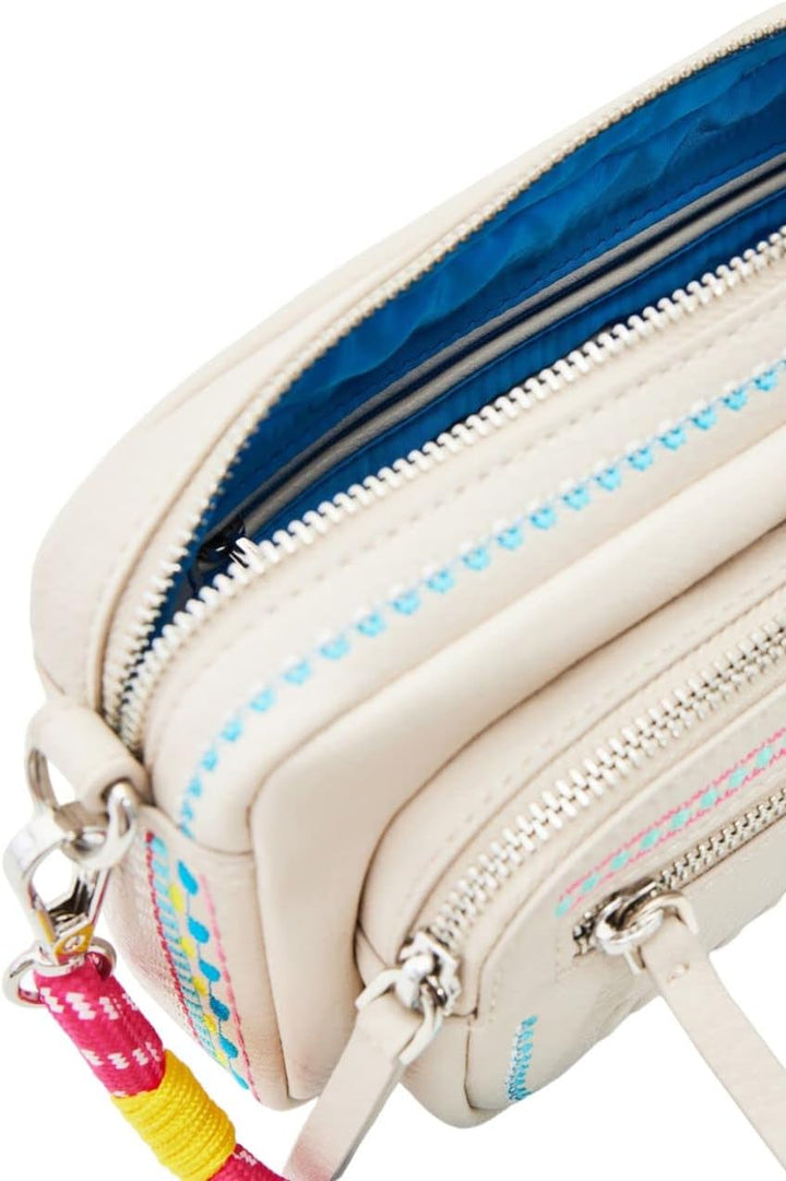 Desigual Damen Bag_Raven_Cambridge Mini 1001 RAW Weiss, Weiss