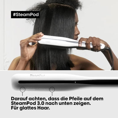 L’Oréal Professionnel Paris SteamPod 3.0, Pflegestyler mit Dampf-Technologie für alle Haartypen Hair