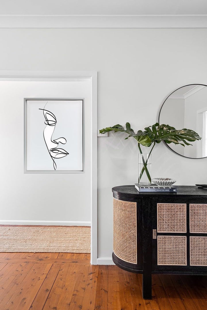 rahmengalerie24 Schattenfugenrahmen 80x100 cm alu für Leinwand Bilderrahmen Keilrahmen für Leinwände