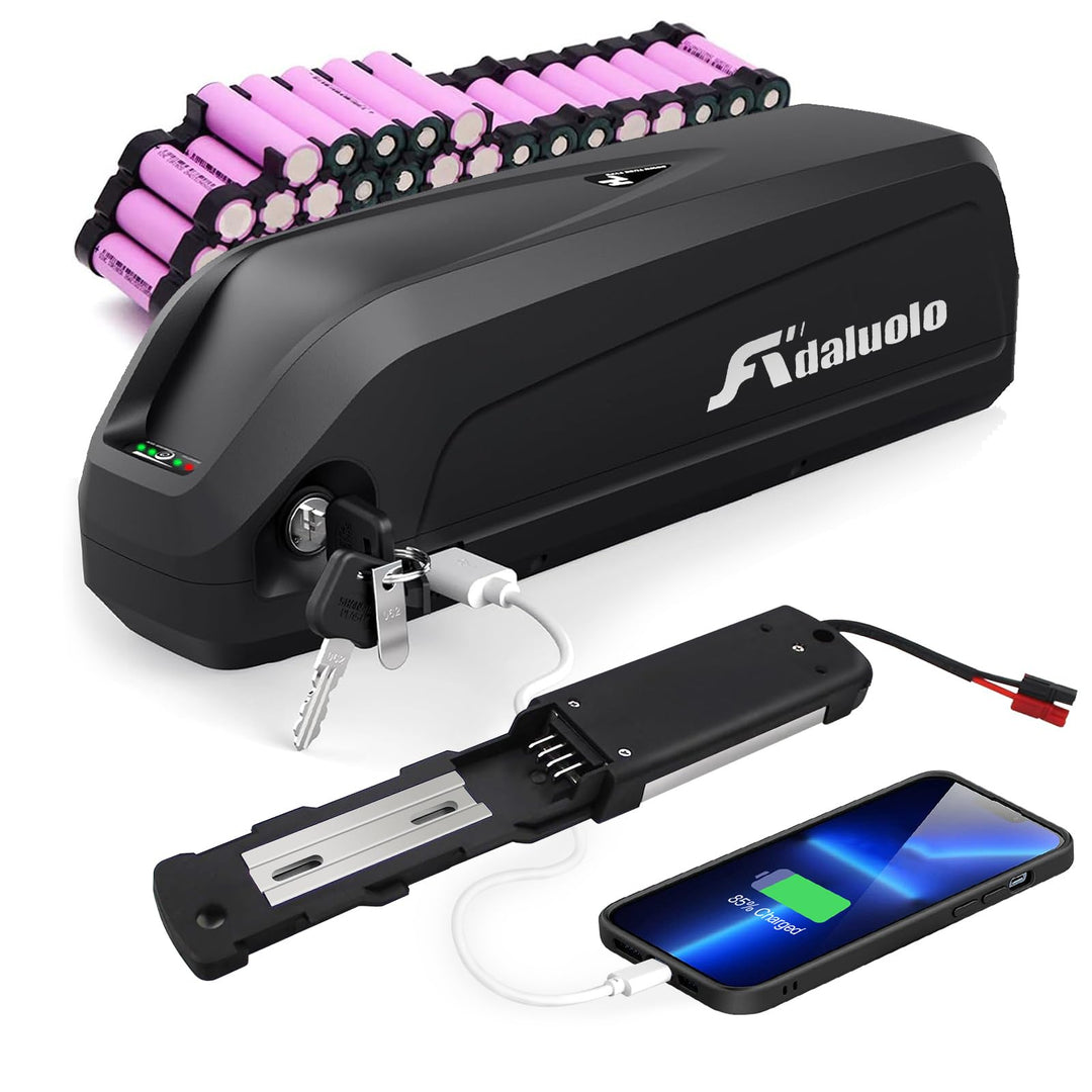 Ebike Hailong Akku 52V 48V 36V Ebike Batterie 10AH 13AH 15AH 17.5AH 20AH Elektrofahrräder Batterie L
