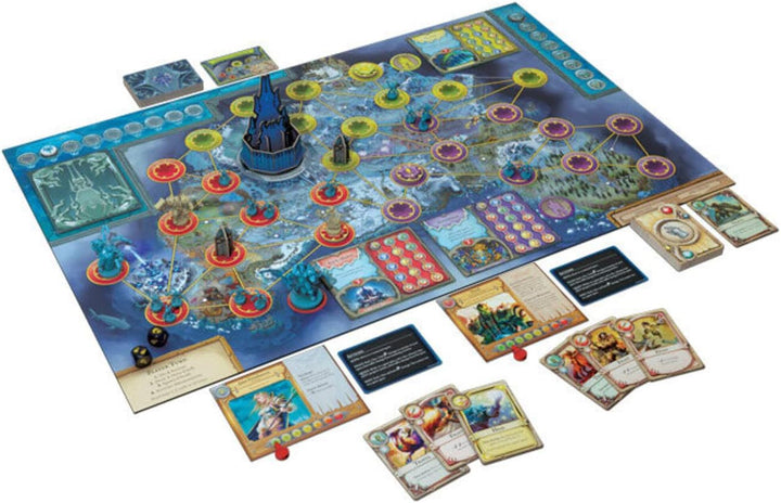Z-Man Games , Pandemic: Wrath of the Lich King , Board Game , Ages 14+ , 1 to 5 Players , 45-60 Minu