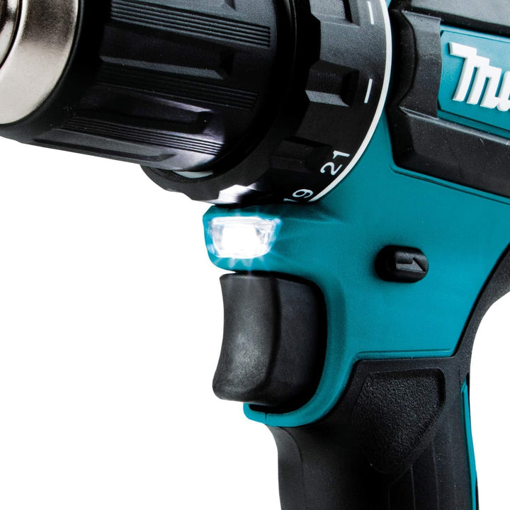 Makita DDF485Z Akku-Bohrschrauber 18 V (ohne Akku, ohne Ladegerät), Blau/Silber