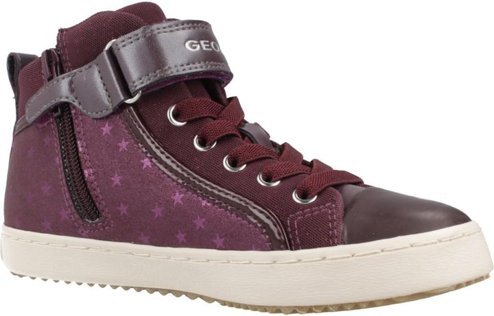 Geox Mädchen J Kalispera Girl ISneakers 24 EU Rot, 24 EU Rot