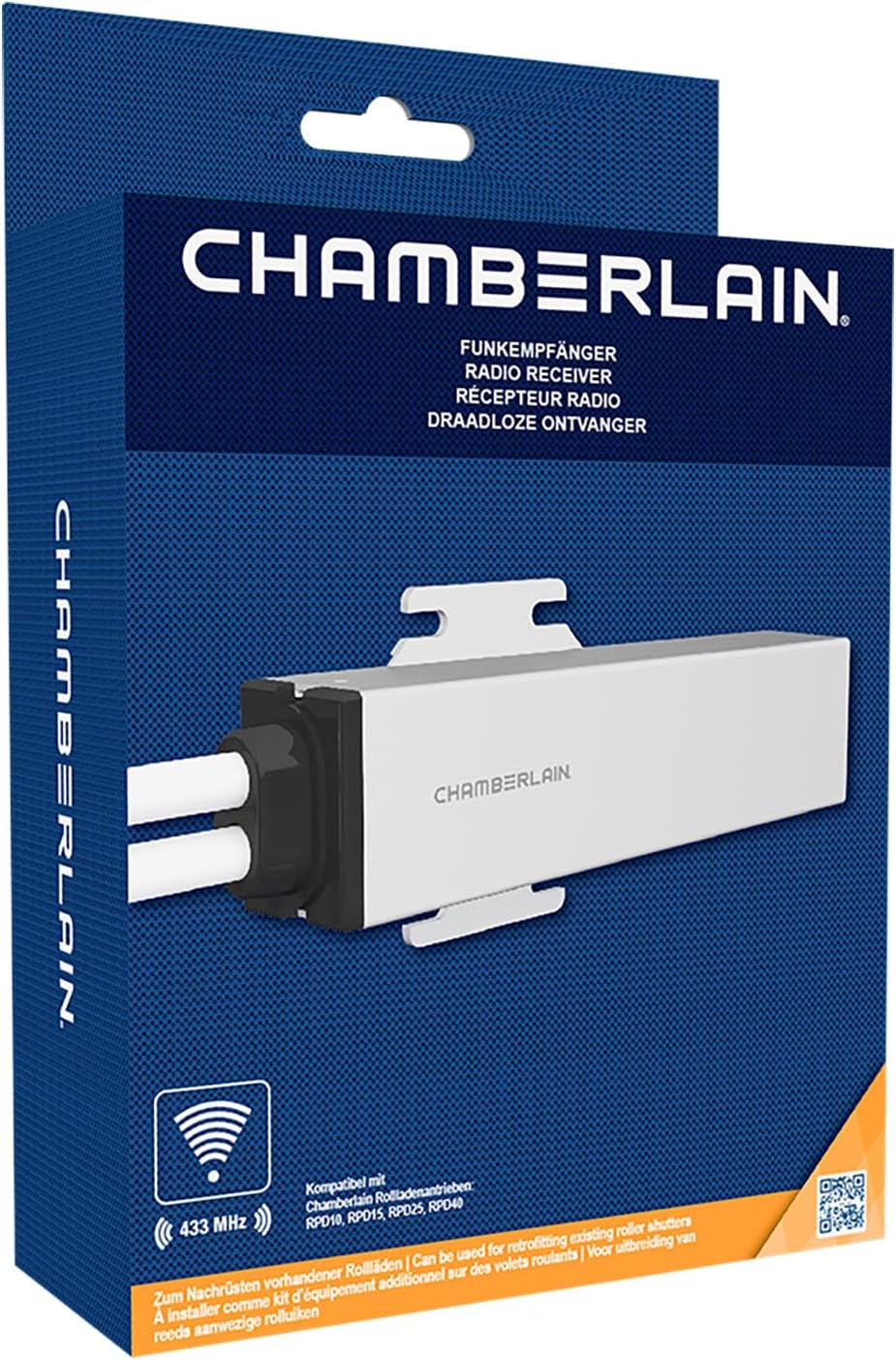 Externer Funkempfänger für Rollladenantriebe RRX1-10
