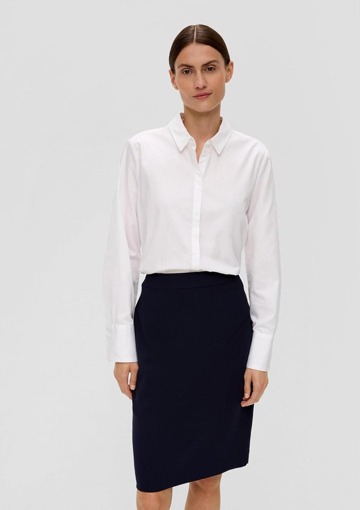 s.Oliver Damen Rock 34 Weiss, 34 Weiss