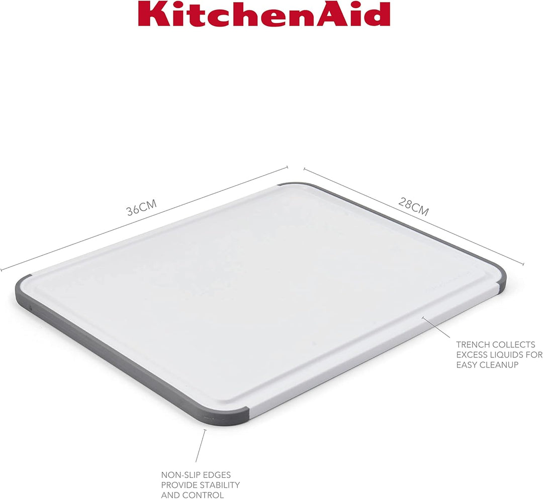 KitchenAid KEG700NOSMGA Grosses rutschfestes Schneidebrett Klassisch, Klassisch