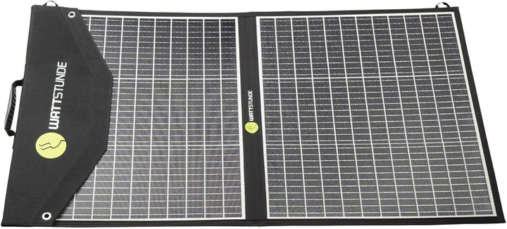 WATTSTUNDE SOLA Ease 100W SunFolder Solartasche - Mobiles 12V Outdoor Solarpanel - faltbares Solarmo