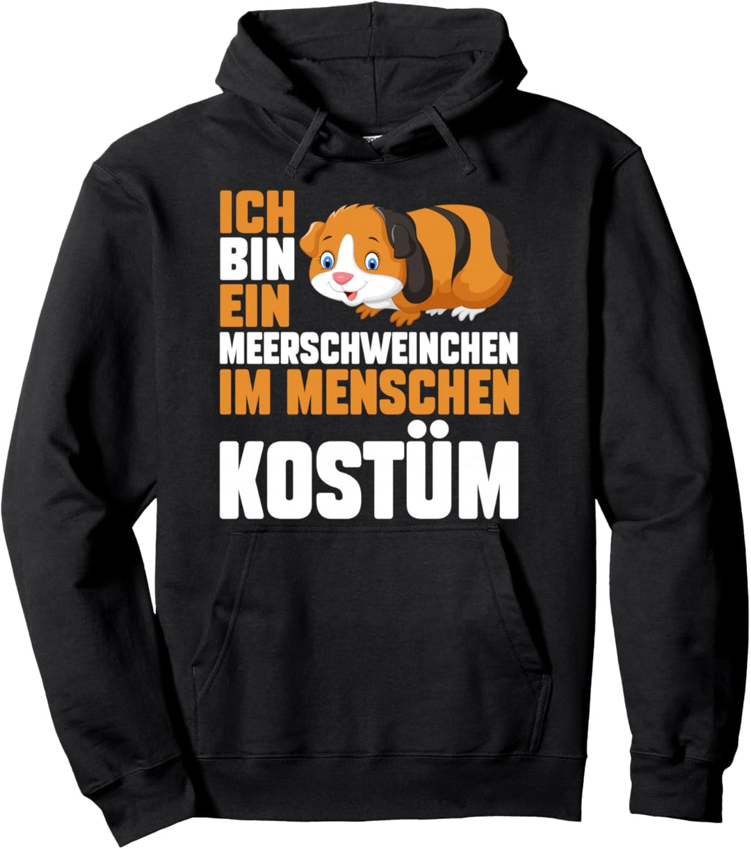 Meerschweinchen Meerschweinchen Menschen Kostüm Pullover Hoodie