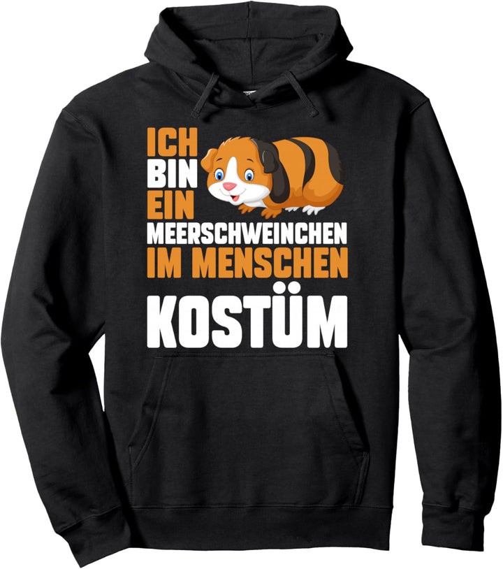 Meerschweinchen Meerschweinchen Menschen Kostüm Pullover Hoodie