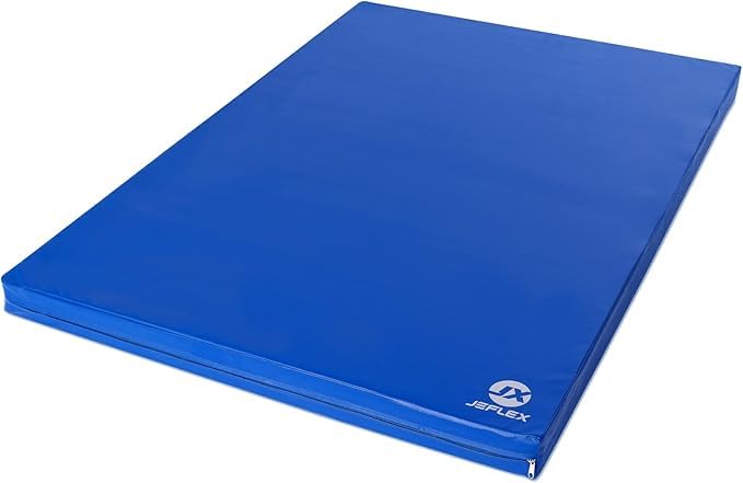 Jeflex - Weichbodenmatte & Turnmatte 150 x 100 x 8 cm MADE IN GERMANY/Gymnastikmatte tragbar/platzsp