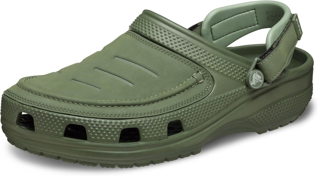 Crocs Men's Yukon Vista LiteRide Clog 39/40 EU Army Green, 39/40 EU Army Green
