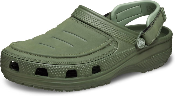Crocs Men's Yukon Vista LiteRide Clog 39/40 EU Army Green, 39/40 EU Army Green