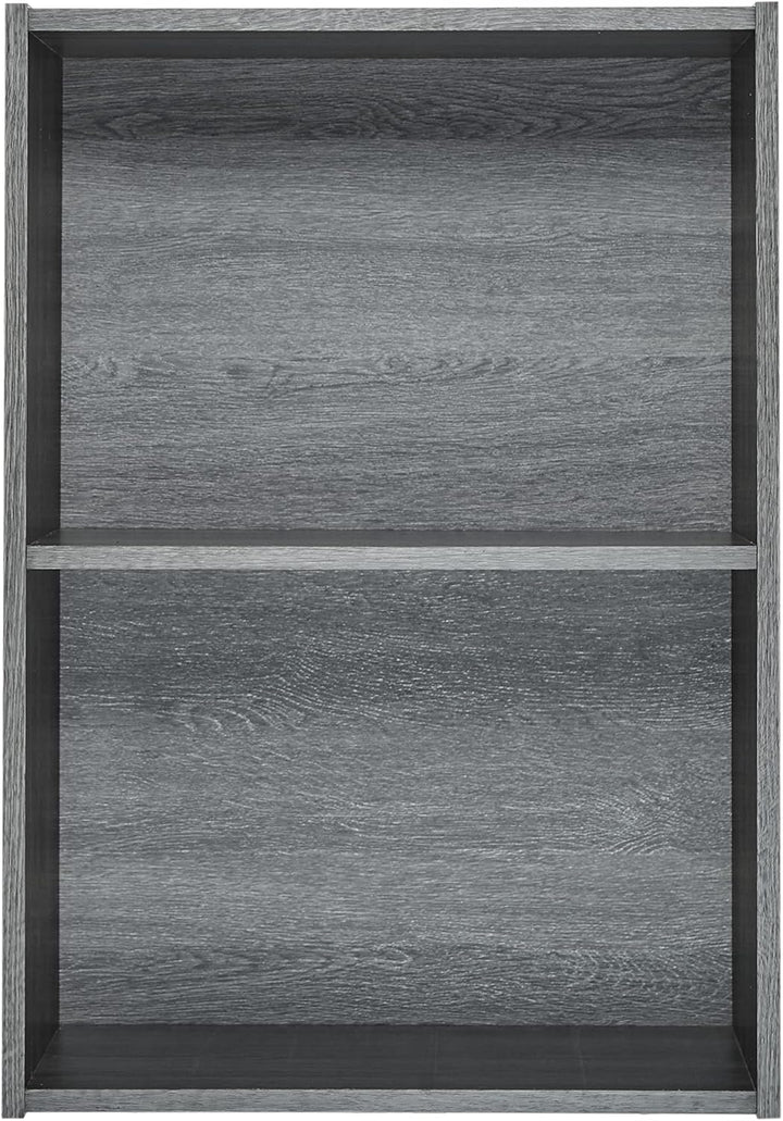 Iris Ohyama, Aufbewahrungsmöbel, Bücherregal, 2 feste Regale, Design,Multifunktional, Büro, Eingang,