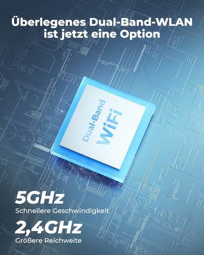 Reolink 2K PTZ Solar Überwachungskamera Aussen Akku 355°/140° Schwenkbar WLAN Kamera Outdoor mit 2,4